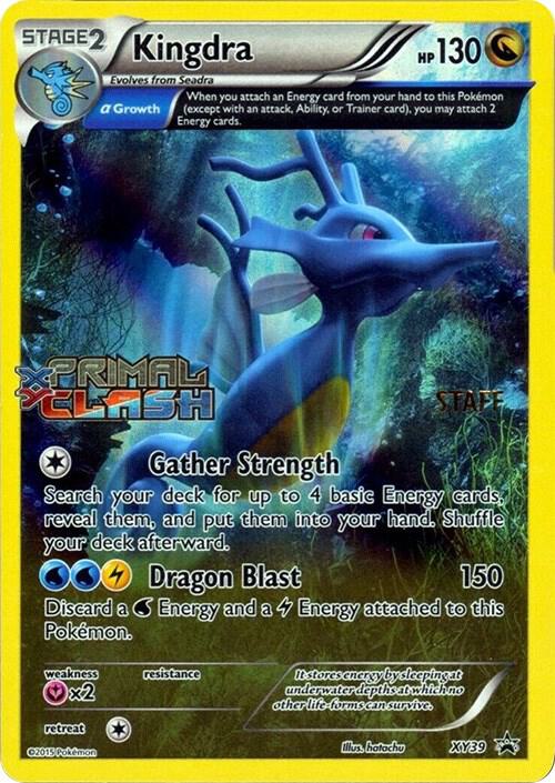 Kingdra Prerelease Staff