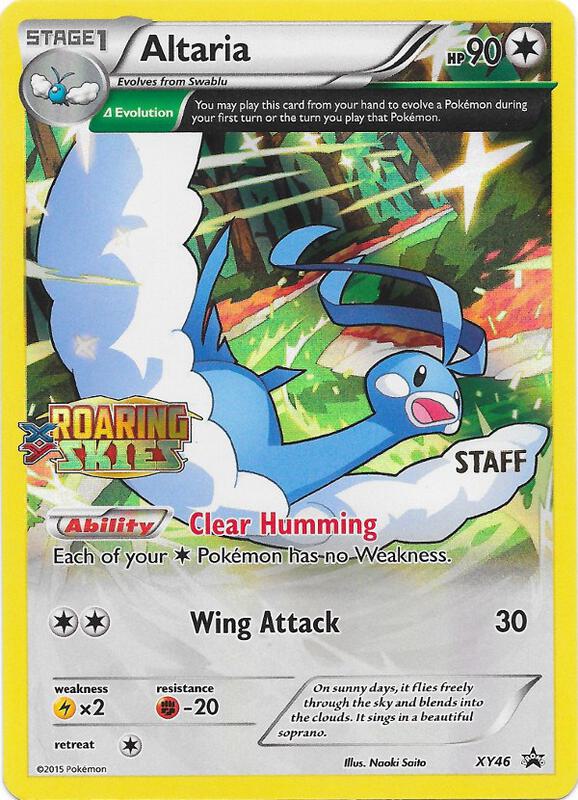 Altaria Prerelease Staff