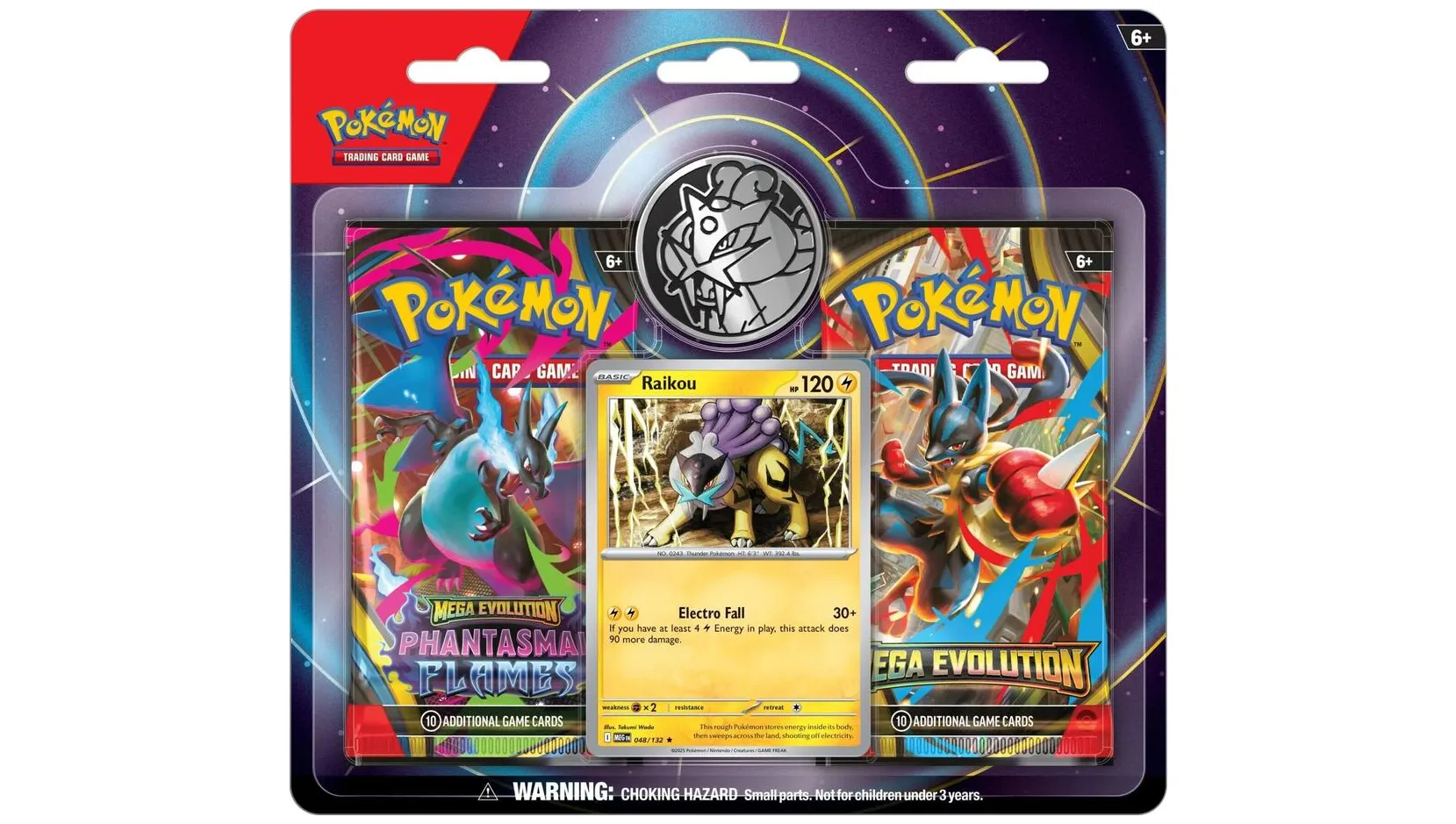 2-Pack Blister Raikou (3-tab)