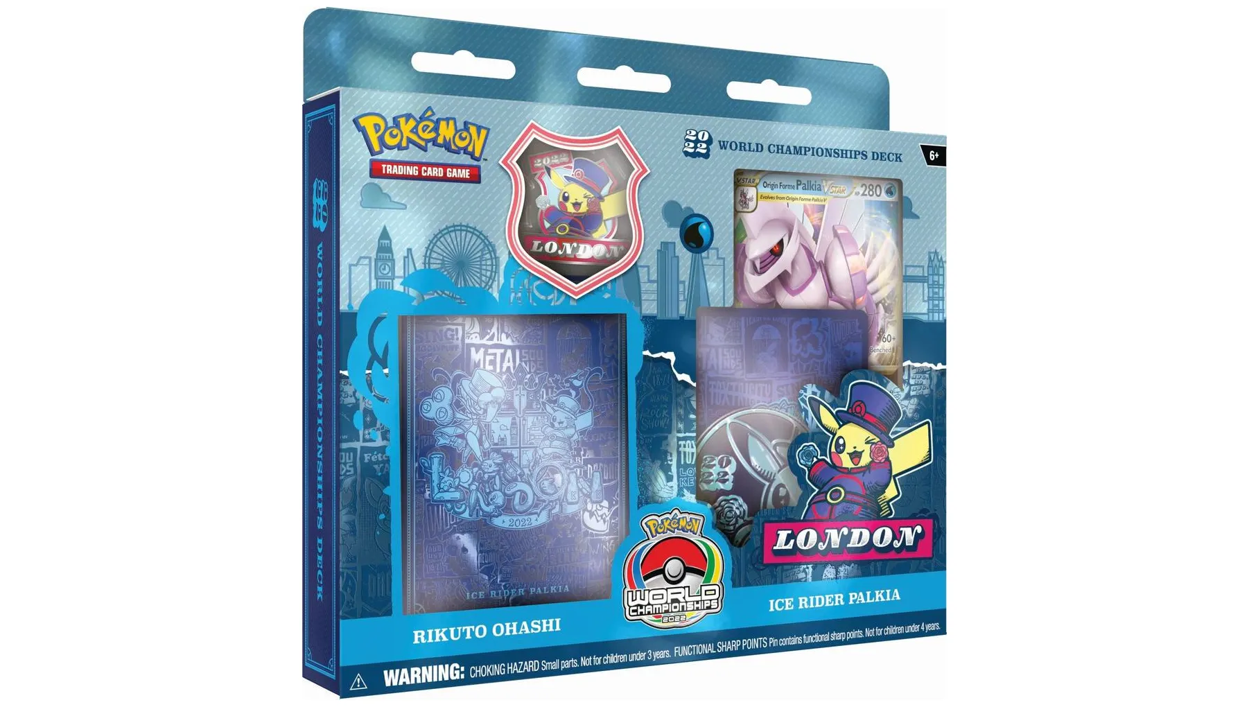 2022 World Championship Deck Rikuto Ohashi (Ice Rider Palkia)