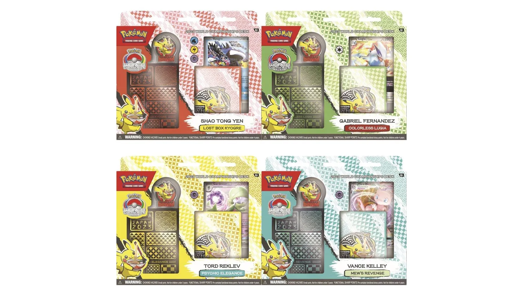 2023 World Championship Deck Set of 4