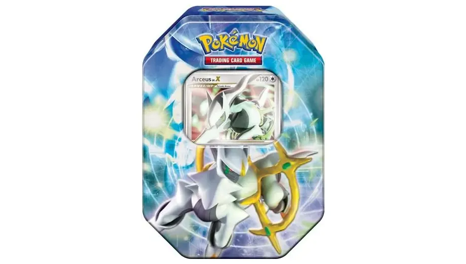 Arceus Collector's Tin Blue