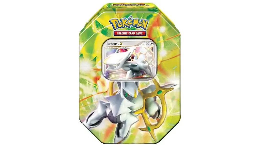 Arceus Collector's Tin Green