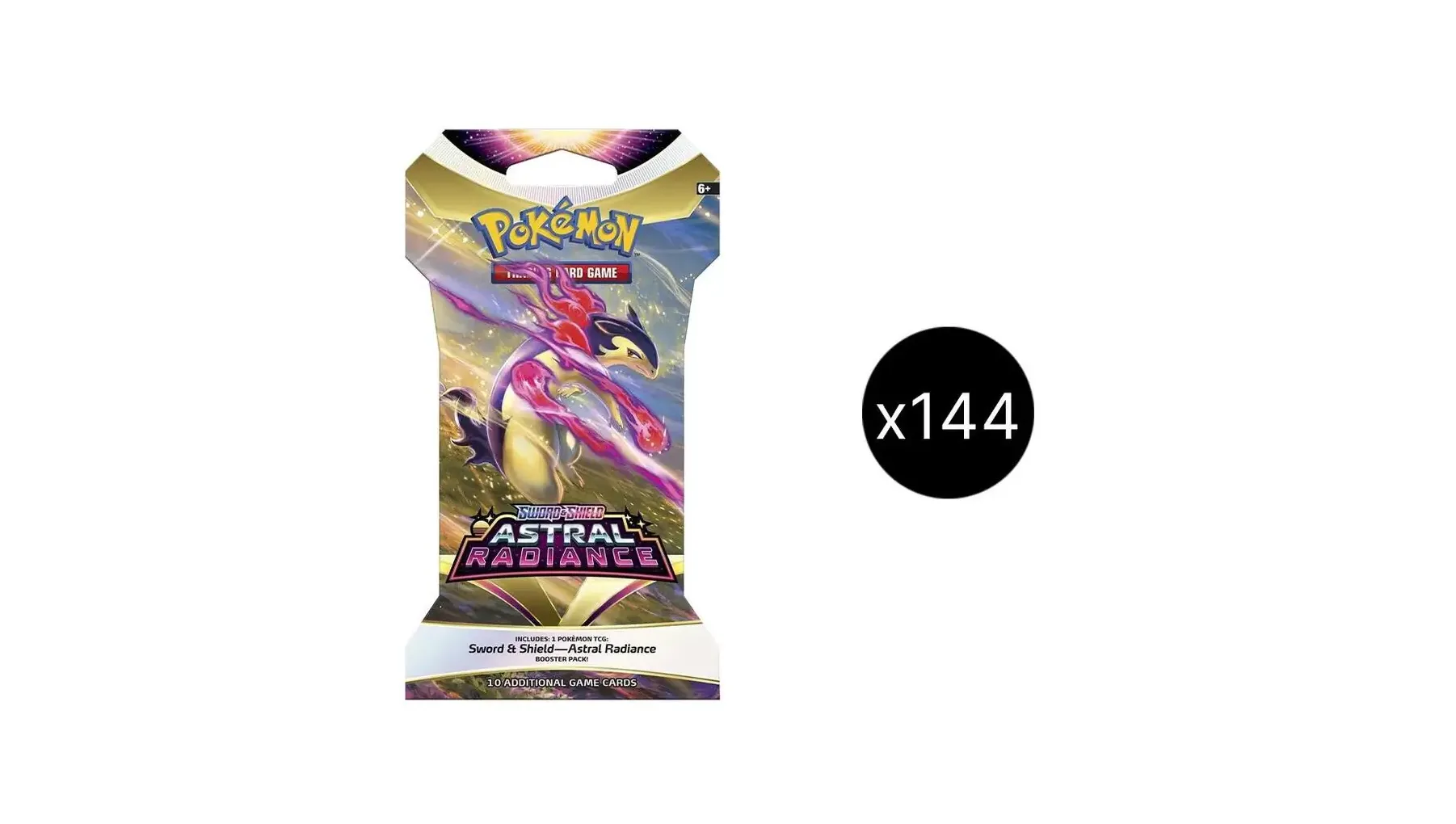 Astral Radiance Sleeved Booster Pack Case