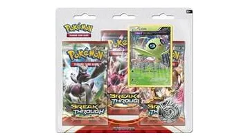 BREAKthrough 3 Pack Blister Celebi