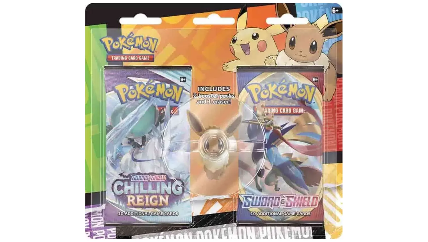 Back to School Eraser Blister Eevee