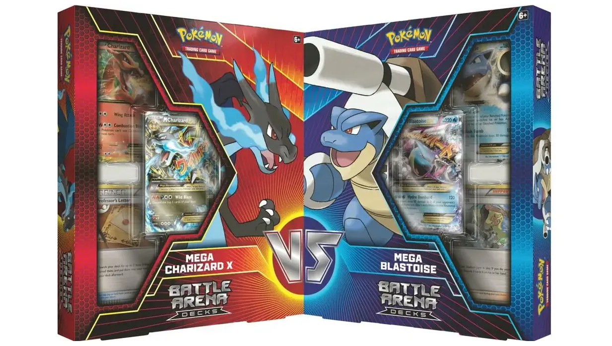 Battle Arena Deck Mega Blastoise & Mega Charizard X