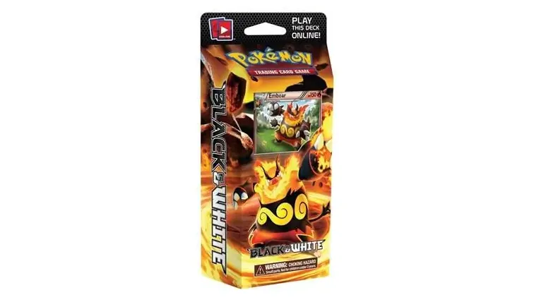 Black & White Theme Deck - Red Frenzy Emboar