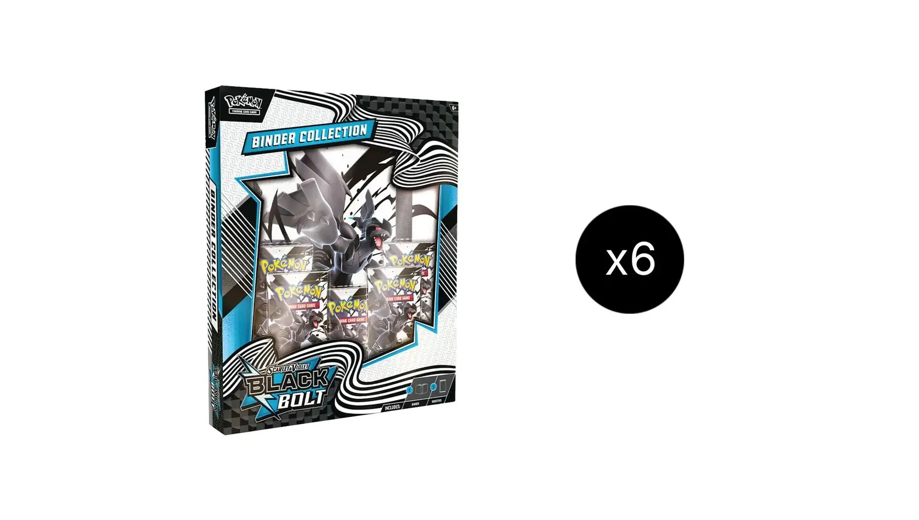 Black Bolt Binder Collection Case