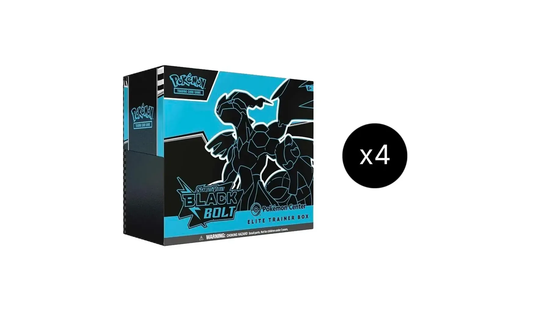 Black Bolt Pokemon Center Elite Trainer Box (Exclusive) Case