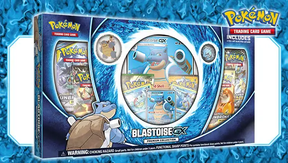 Blastoise GX Premium Collection Box