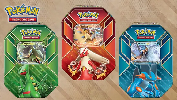 Blaziken-EX Hoenn Power Tin
