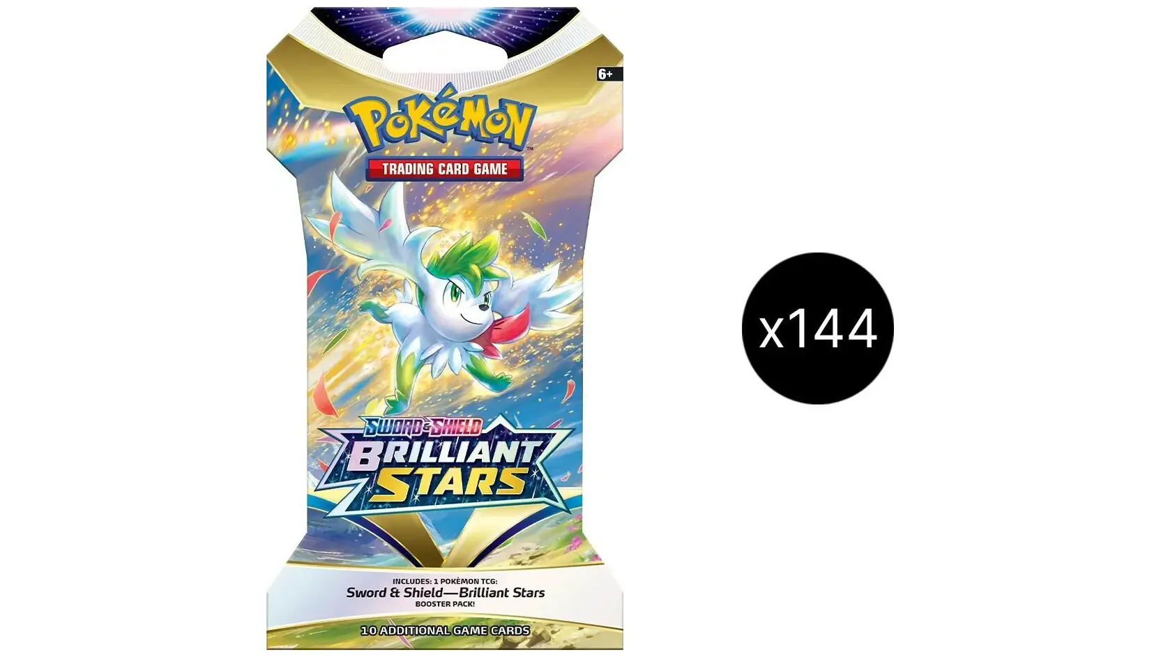 Brilliant Stars Sleeved Booster Pack Case