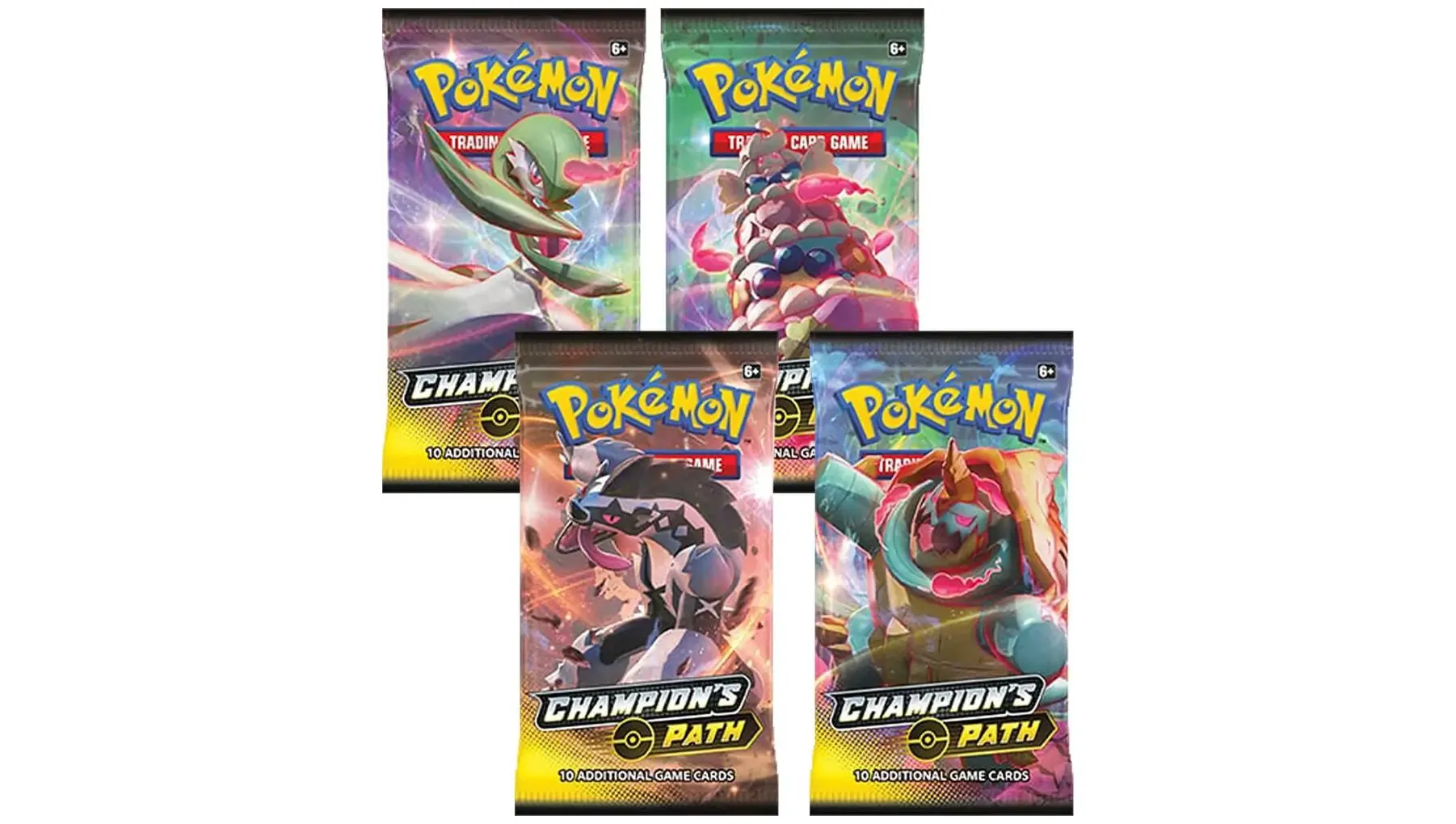 Champion's Path Booster Pack Art Bundle Set of 4