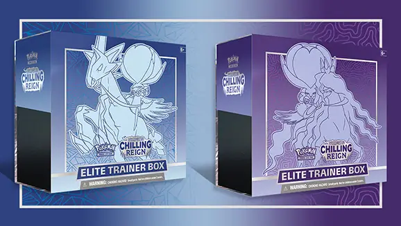 Chilling Reign Elite Trainer Box Ice Rider Calyrex