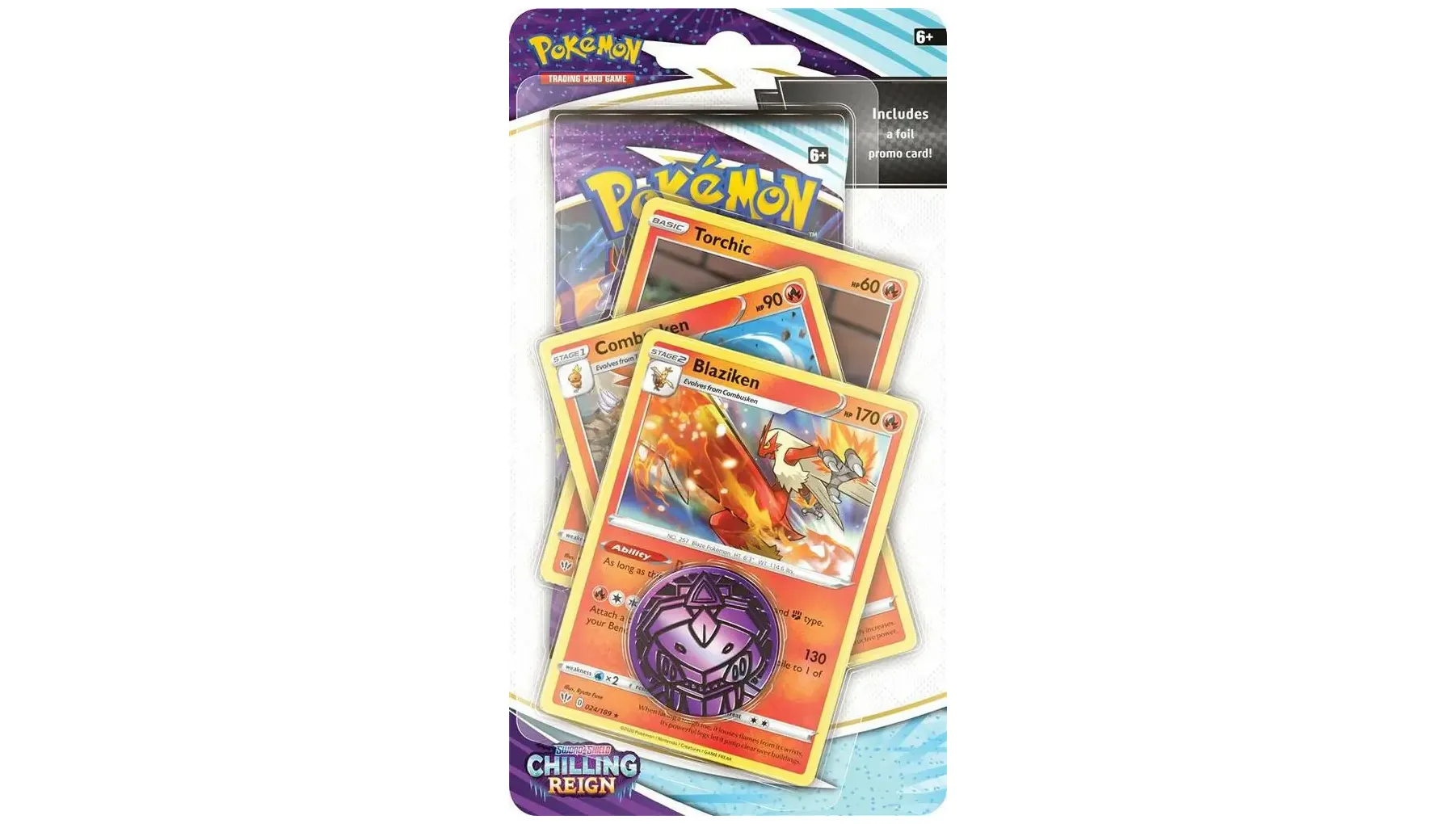 Chilling Reign Premium Checklane Blister Blaziken