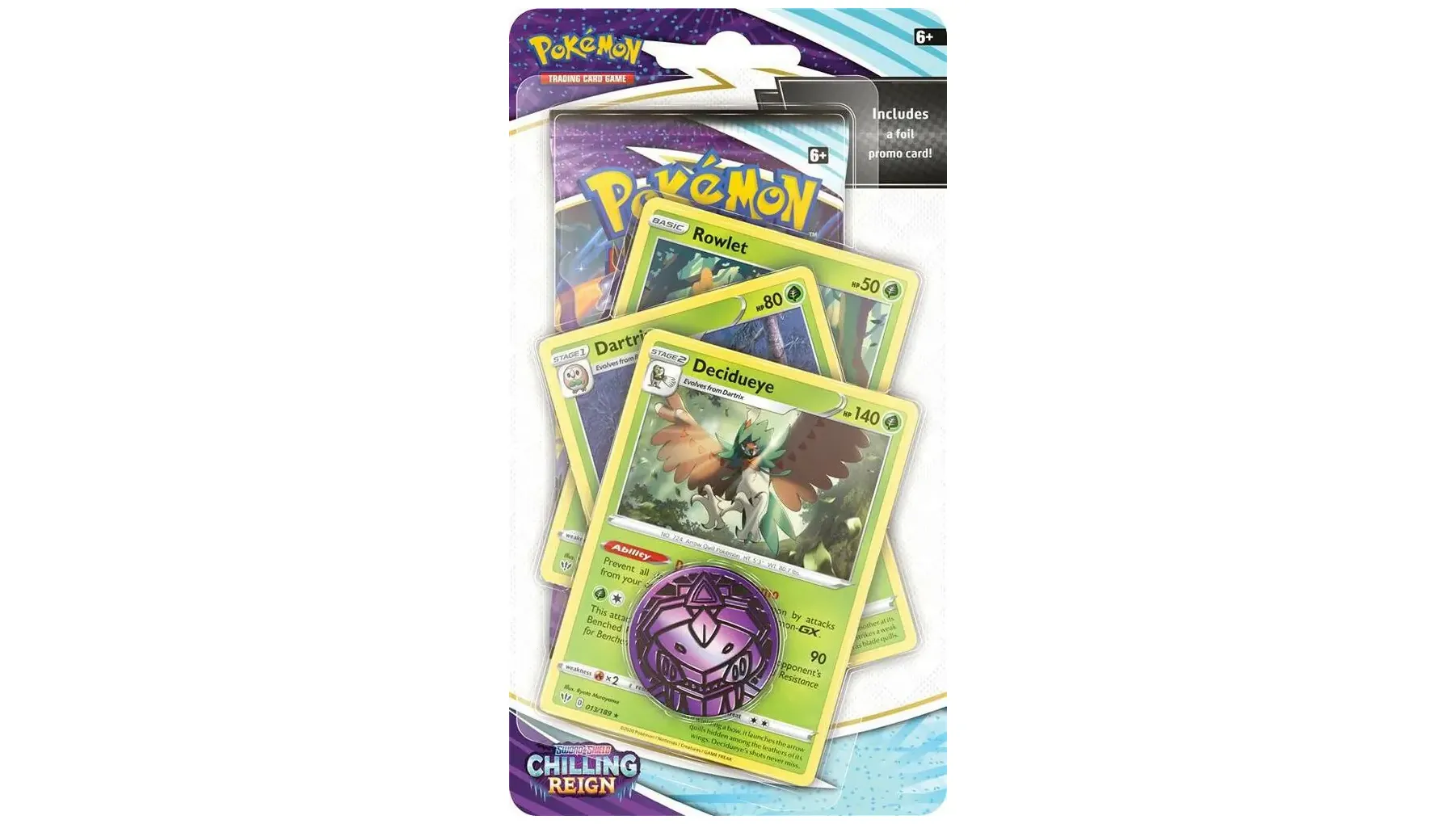 Chilling Reign Premium Checklane Blister Decidueye