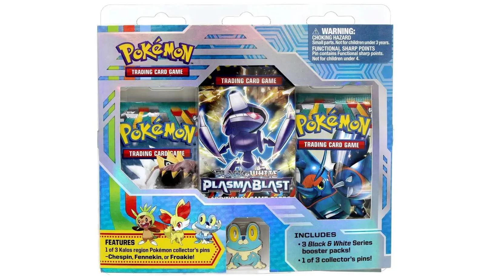 Collector's Pin Three Pack Blisters (Froakie)