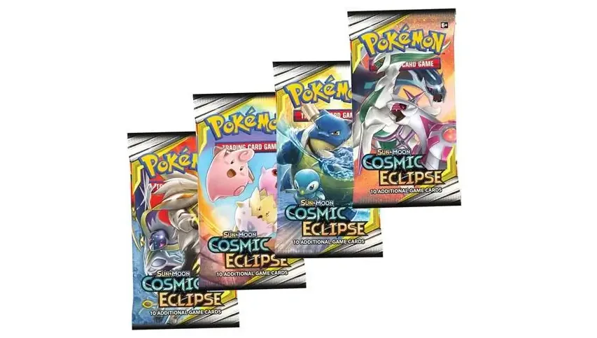 Cosmic Eclipse Booster Pack Art Bundle Set of 4