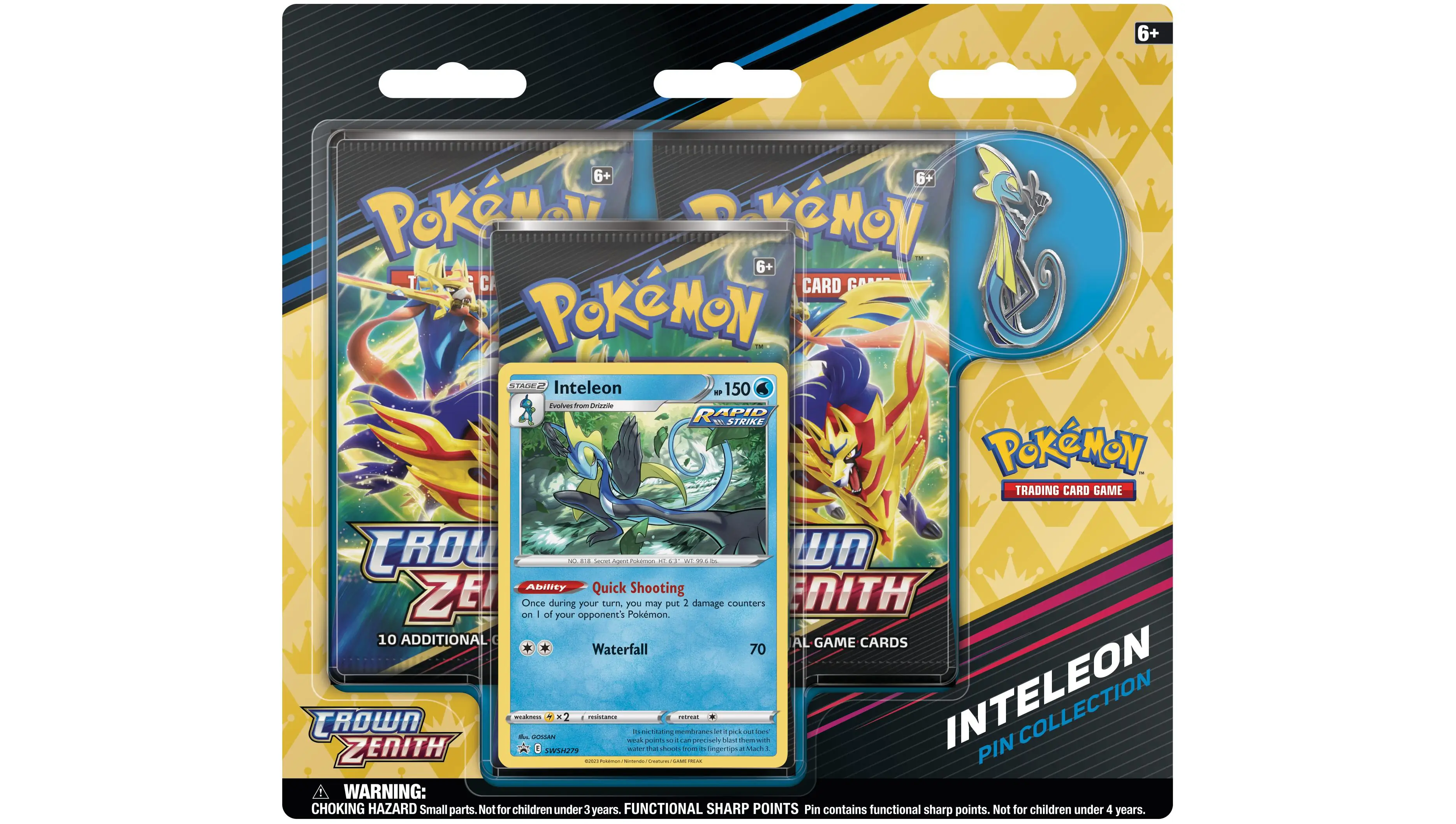 Crown Zenith Pin Collection Inteleon