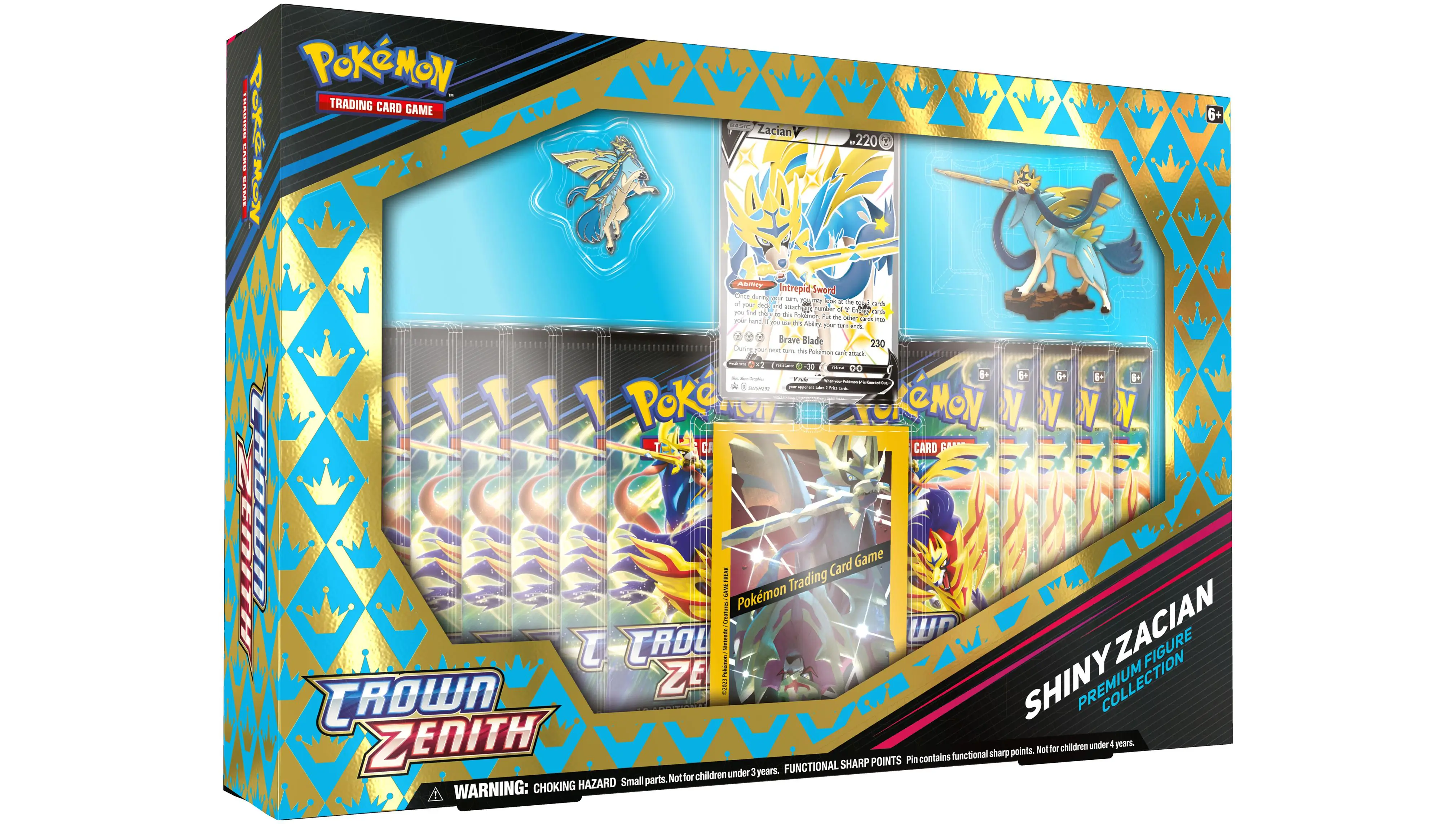 Crown Zenith Premium Figure Collection Shiny Zacian
