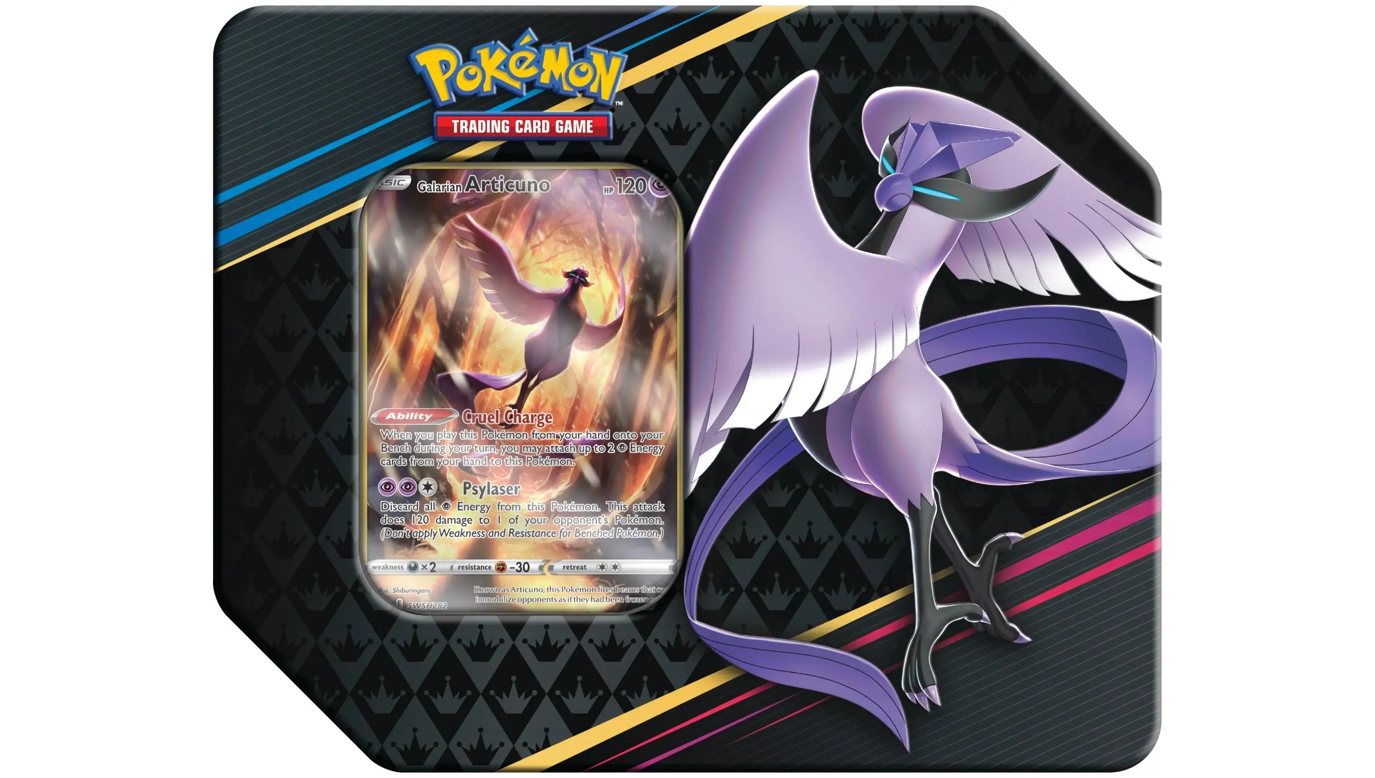 Crown Zenith Tin Galarian Articuno