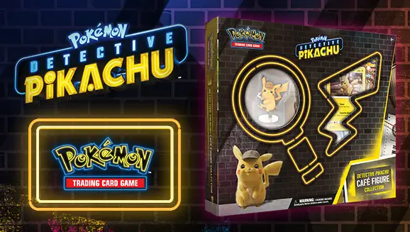 Detective Pikachu Cafe Figure Collection