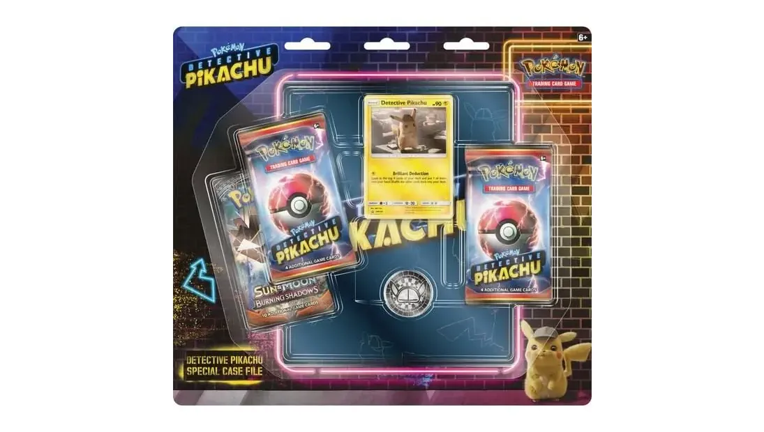Detective Pikachu Special Case File - 3 Pack Booster Blister