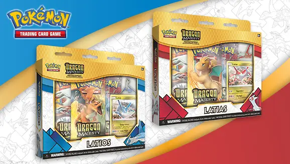 Dragon Majesty Pin Collections Latias
