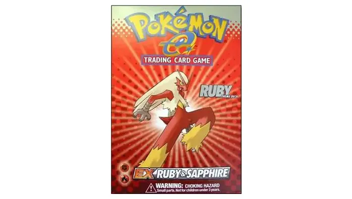 EX Ruby & Sapphire Theme Deck - Ruby Blaziken