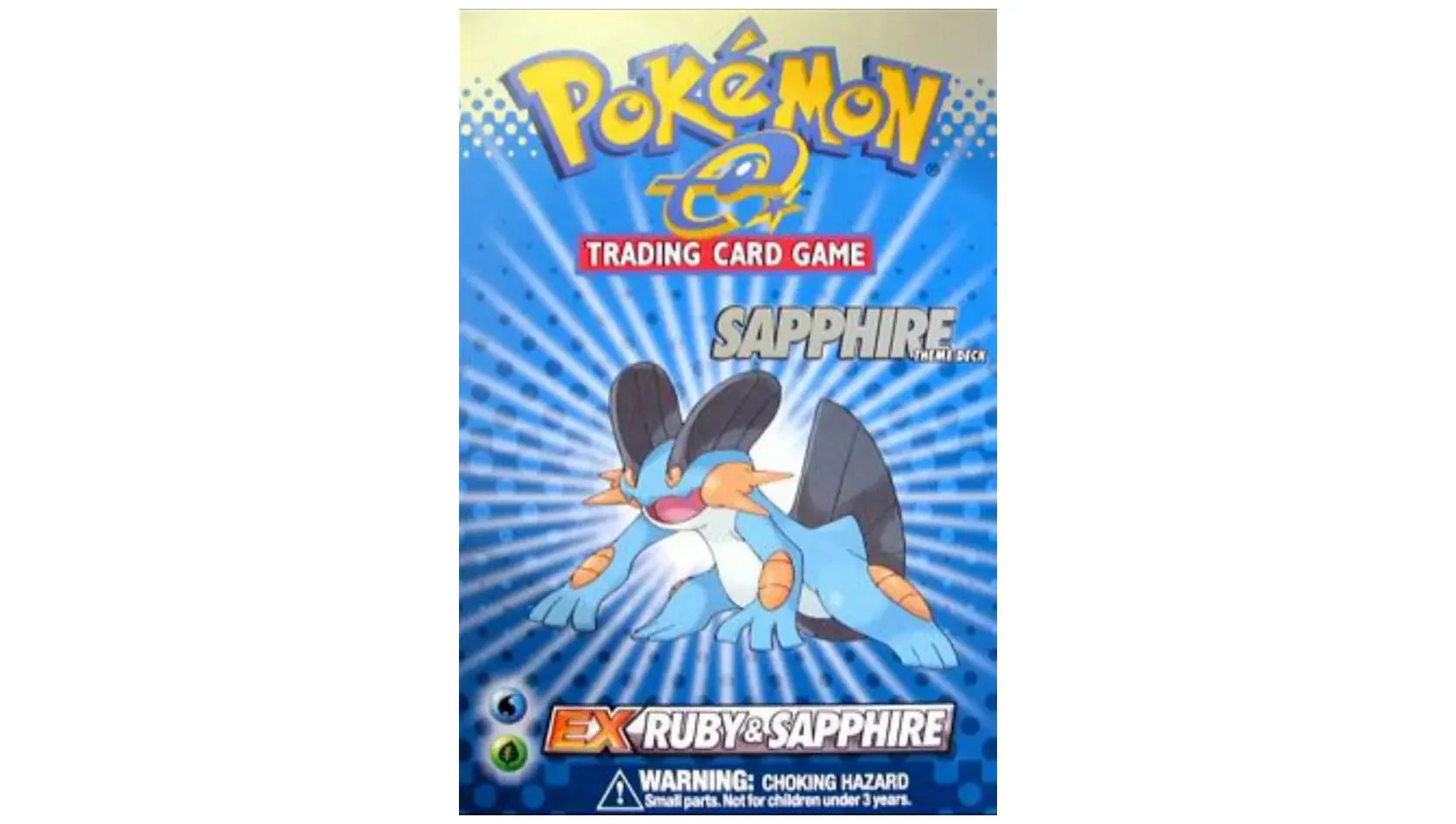 EX Ruby & Sapphire Theme Deck - Sapphire Swampert