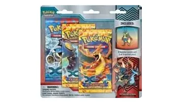 Flashfire Collector Pin 3 Pack Blister Mega Lucario