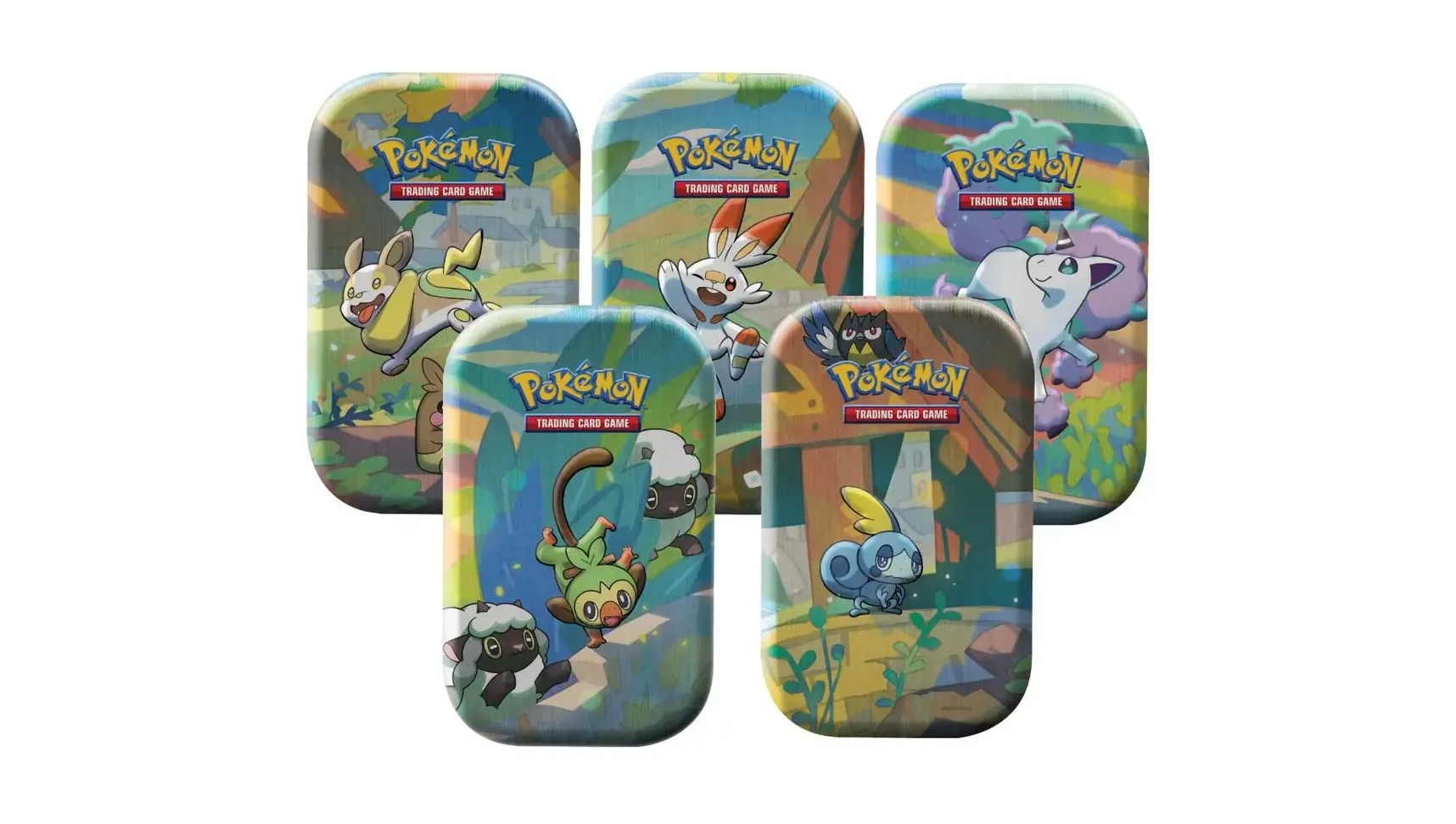 Galar Pal Mini Tin Set of 5