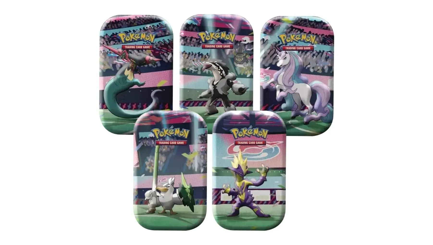 Galar Power Mini Tin Set of 5
