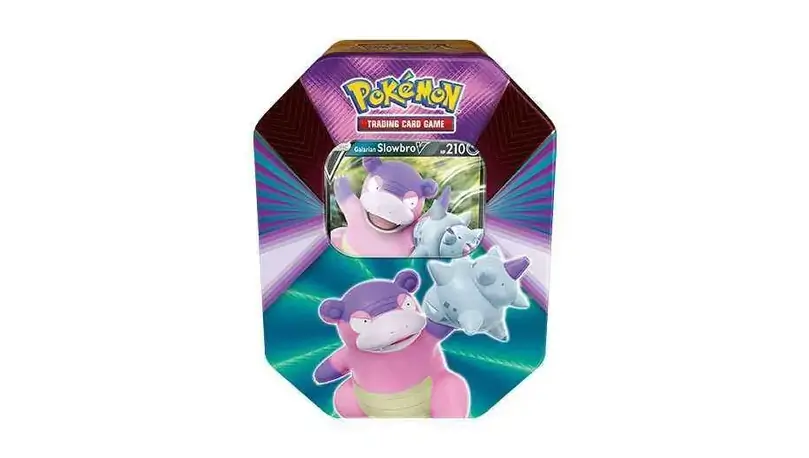 Galarian Slowbro V Forces Tin