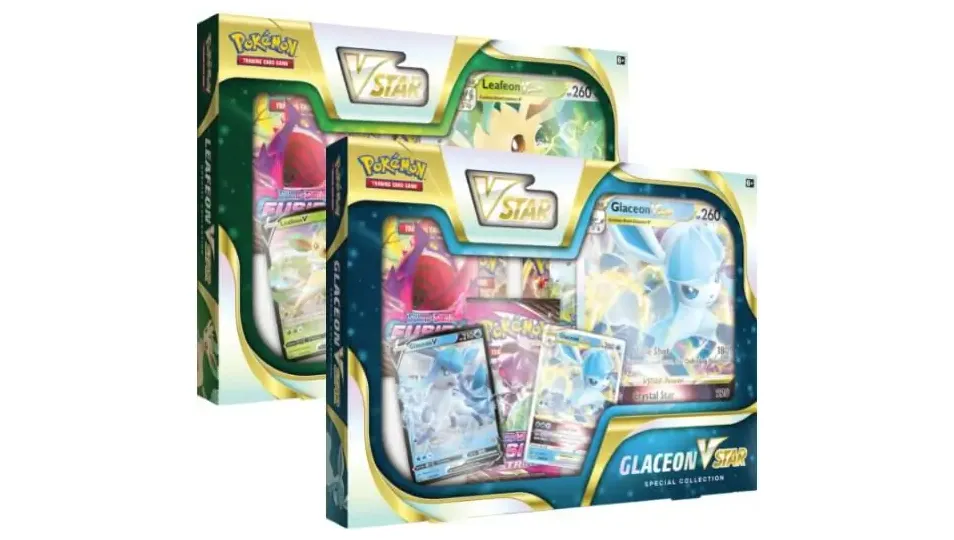 Glaceon Leafeon VSTAR Special Collection Set of 2
