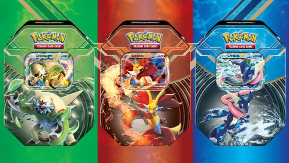 Greninja-EX Kalos Power Tin