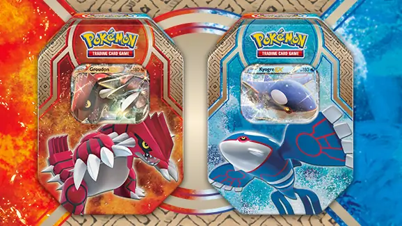 Groudon-EX Legends of Hoenn Tin