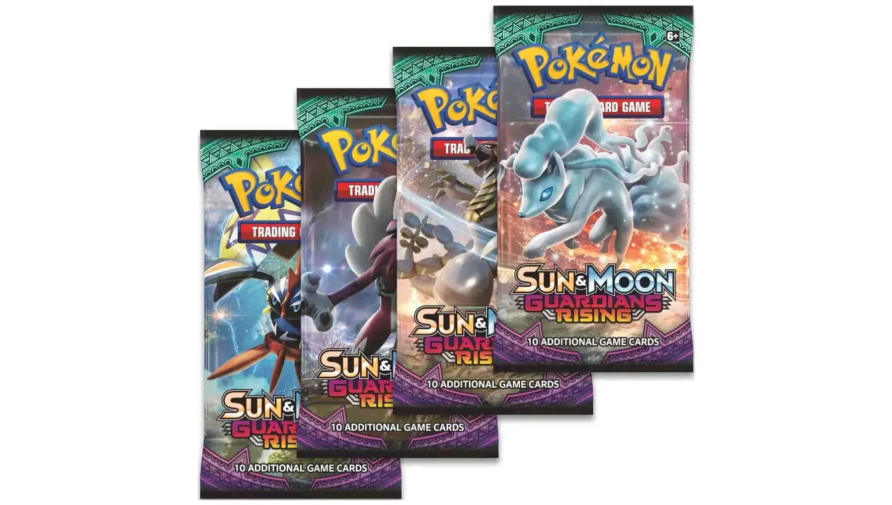 Guardians Rising Booster Pack Art Bundle Set of 4