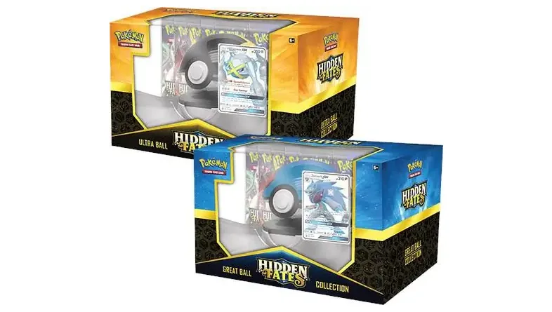 Hidden Fates Poke Ball Collection Set of 2