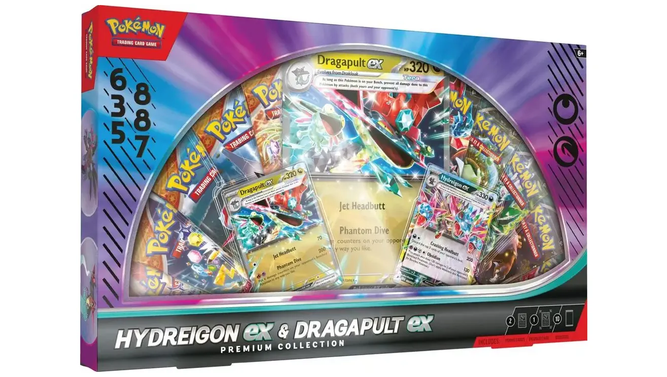Hydreigon ex & Dragapult ex Premium Collection