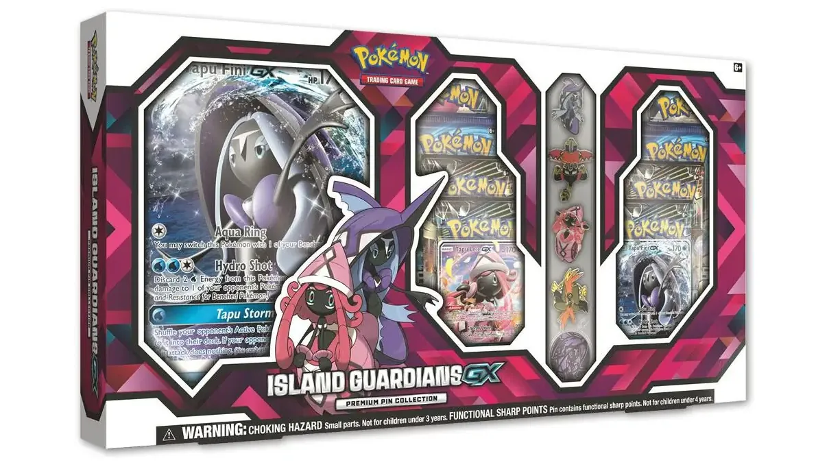 Island Guardians GX Premium Pin Collection
