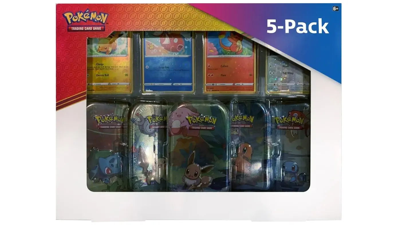 Kanto Friends Mini Tins 5-Pack