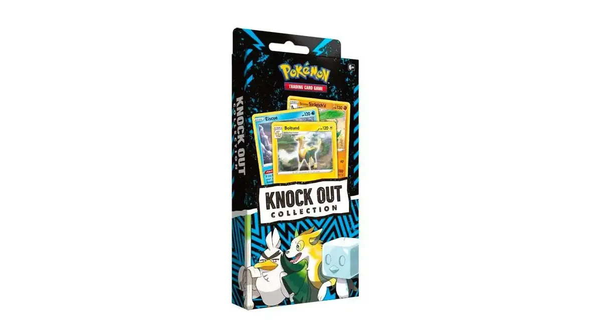 Knock Out Collection Boltund, Eiscue, Galarian Sirfetch'd