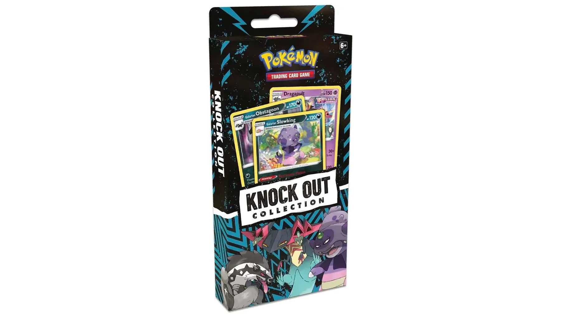 Knock Out Collection Galarian Slowking, Galarian Obstagoon, and Dragapult