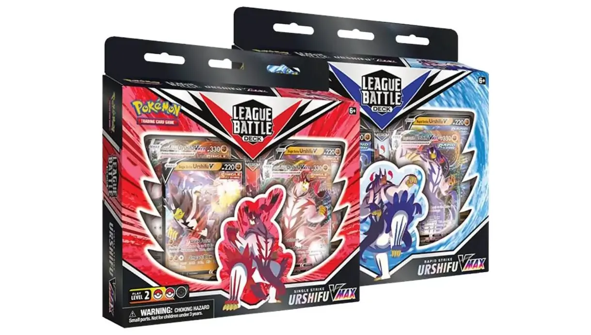 League Battle Deck Rapid Single Strike Urshifu VMAX Set of 2