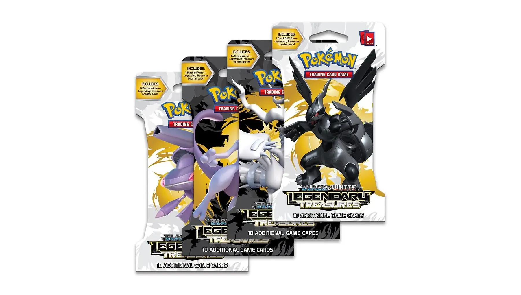 Legendary Treasures Sleeved Booster Pack Art Bundle Set of 4