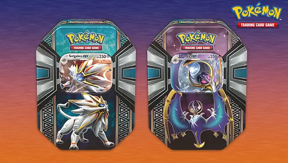 Legends Of Alola Lunala GX Tin