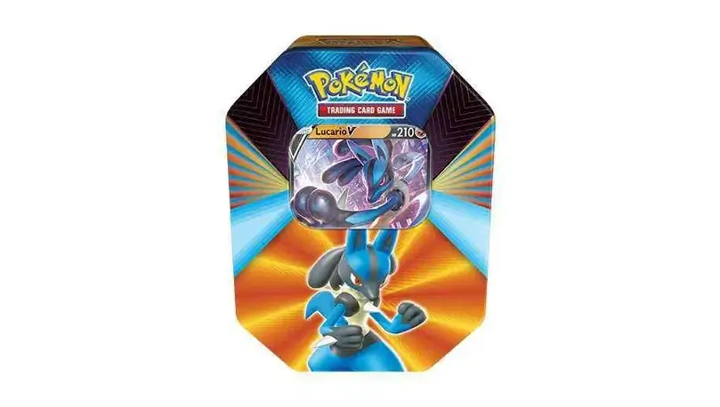 Lucario V Forces Tin