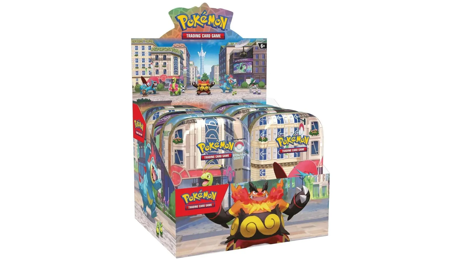 Lumiose City Mini Tin Display